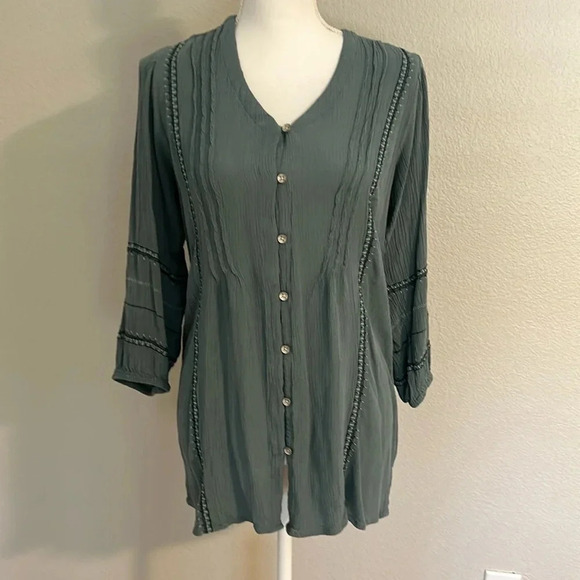 J Jill tunic top - Picture 1 of 8